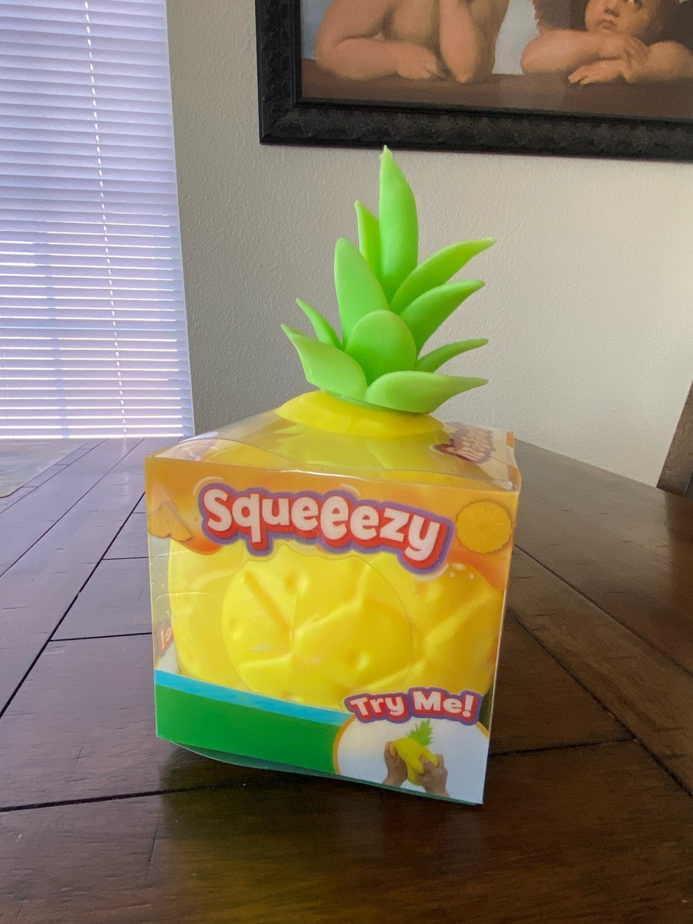 Sunny Days Squeezy Pineapple
Fidget Toy